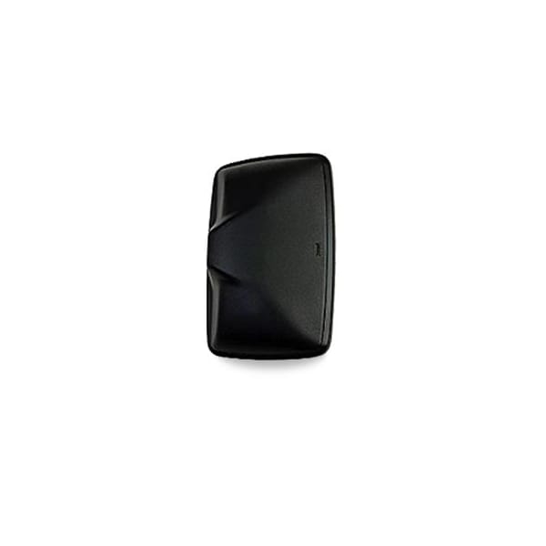 Wide Angle Flat 6.5 X 10 Black Plstc
